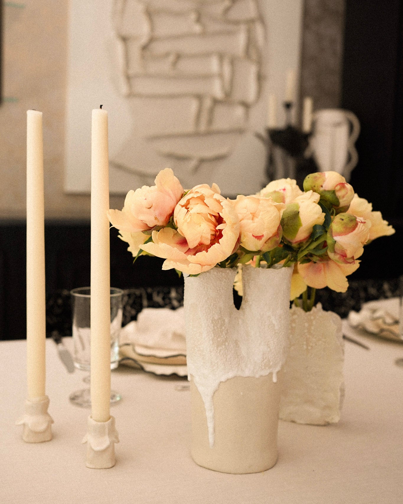 Drip Flute Vase