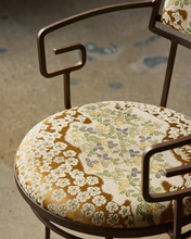 Load image into Gallery viewer, Patterned Metal Armchairs