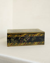 Load image into Gallery viewer, Black Floral Box