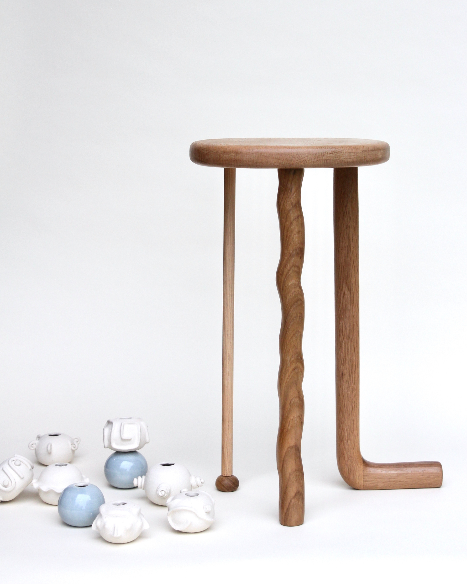 Beaded Side Table