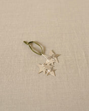Load image into Gallery viewer, Silver Stars Ornament