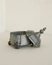 Load image into Gallery viewer, Footed Metal Casket