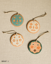 Load image into Gallery viewer, Funny Face Ornament