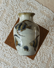 Load image into Gallery viewer, Japanese Hand-Painted Pottery Vase