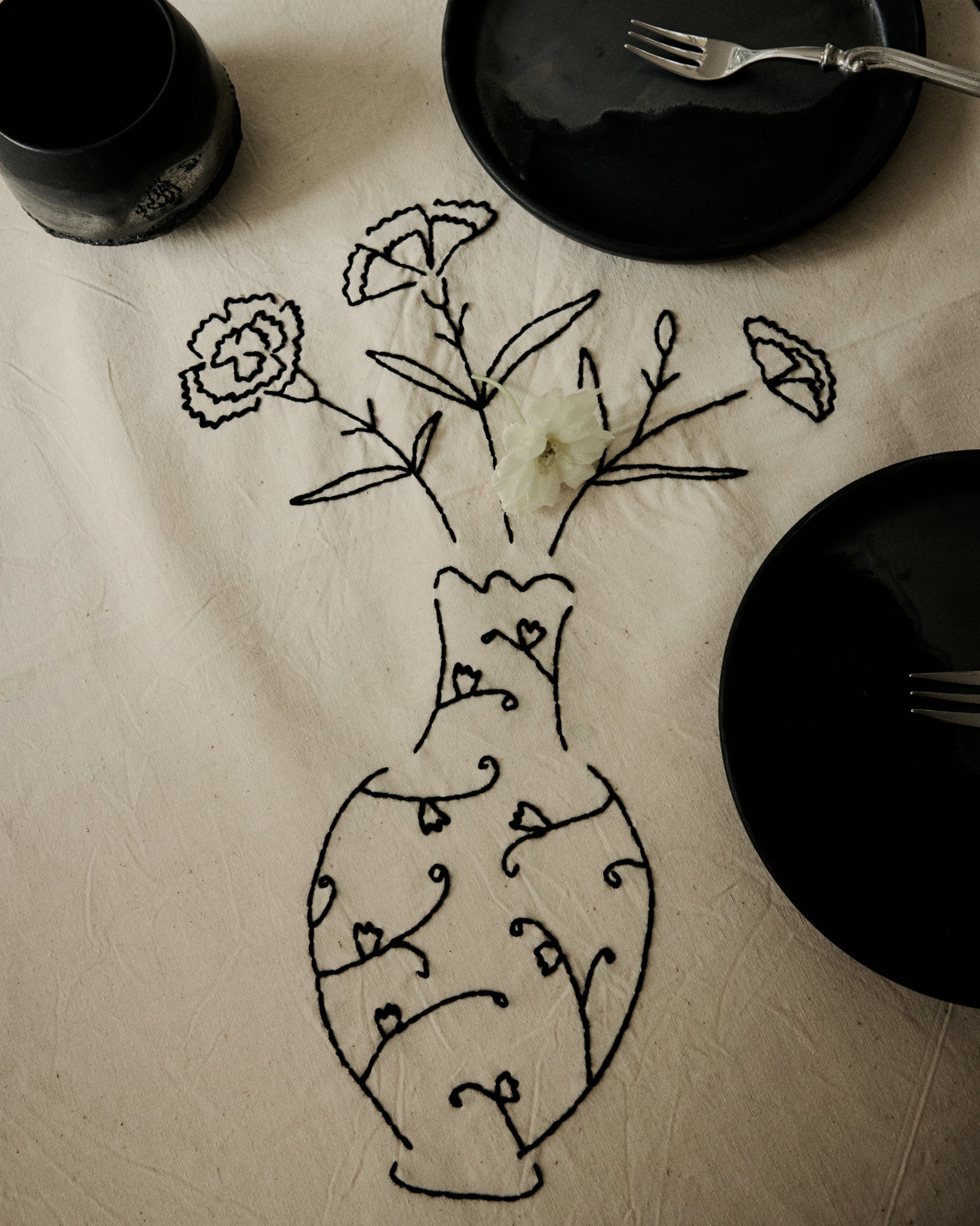 Embroidered Tablecloth