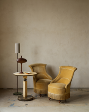 Load image into Gallery viewer, Cast Glass Deco Floor Lamp