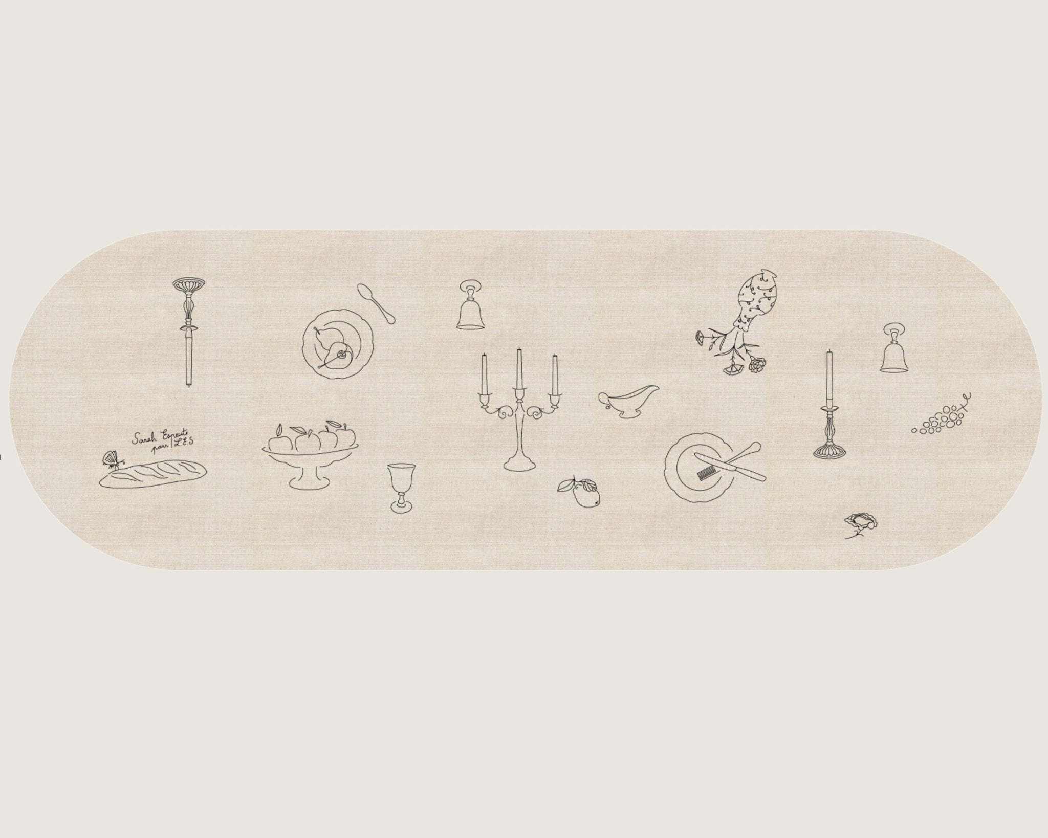 Embroidered Tablecloth