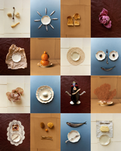 Load image into Gallery viewer, Confete Ribbon Canapé Plates