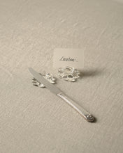 Load image into Gallery viewer, Sculptural Name Card Holder & Knife Rest Set