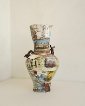 Load image into Gallery viewer, Decoupage Collage Vase
