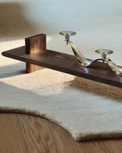 Load image into Gallery viewer, Silver Plated Wave Candle Holder