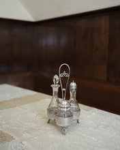 Load image into Gallery viewer, Silver Plate Cruet Set
