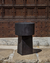 Load image into Gallery viewer, Burnt Black Coffee Table/Stool