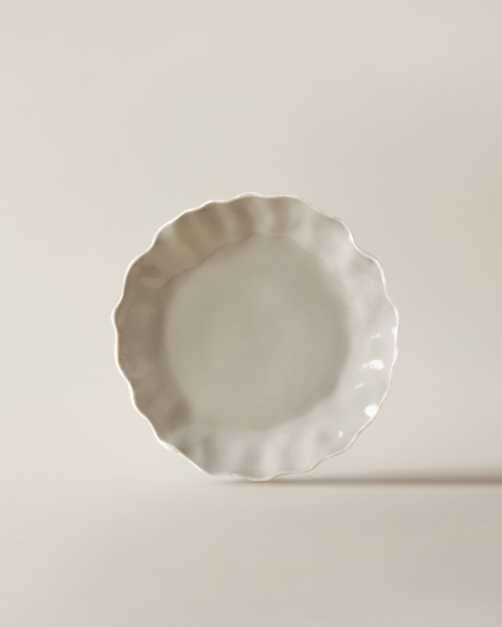 Ribbon Salad Plate Set of 4, Swan