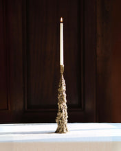 Load image into Gallery viewer, Fiera Candle Holder in Aged Brass