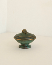 Load image into Gallery viewer, Verdigris Lidded Dish