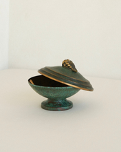 Load image into Gallery viewer, Verdigris Lidded Dish