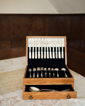 Load image into Gallery viewer, Silver Plate Flatware Collection For 12