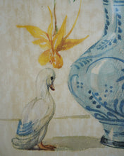 Load image into Gallery viewer, Lilies in Blue and White Vase Print