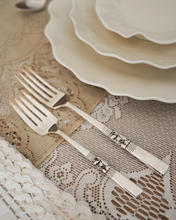 Load image into Gallery viewer, Silver Plate Flatware Service For 8