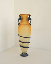 Load image into Gallery viewer, Coiled Art Glass Vase