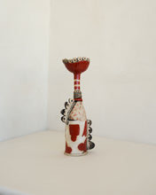 Load image into Gallery viewer, Red Flower Vessel