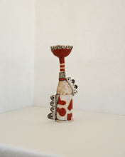 Load image into Gallery viewer, Red Flower Vessel