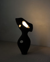 Load image into Gallery viewer, Large Exo Lamp in Charcoal