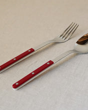 Load image into Gallery viewer, Bistro Cream & Red Serving Set