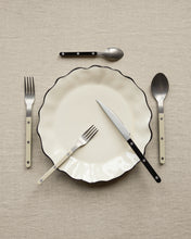 Load image into Gallery viewer, Bistro Khaki & Black Flatware Set