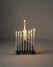 Load image into Gallery viewer, Sterling Silver Filigree Menorah