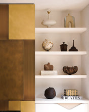 Load image into Gallery viewer, Grooved Walnut Vessel