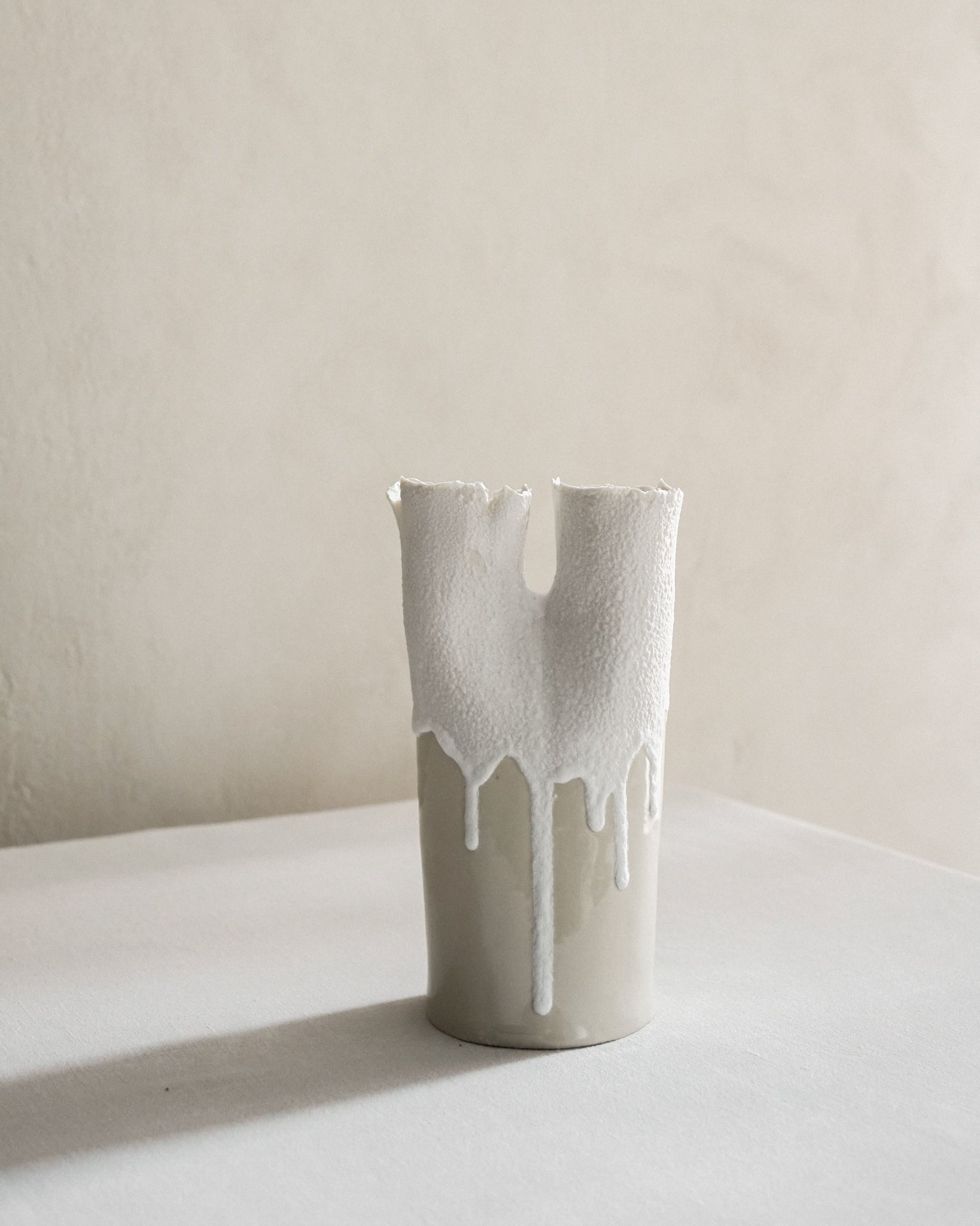 Drip Flute Vase