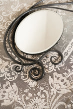 Load image into Gallery viewer, Art Nouveau Wrought Iron Mirror