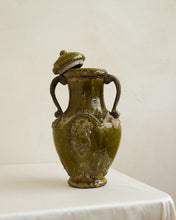 Load image into Gallery viewer, Vintage Ceramic Handled Urn