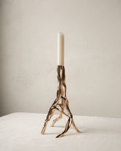 Load image into Gallery viewer, Alexia Candlestick in Polished Bronze
