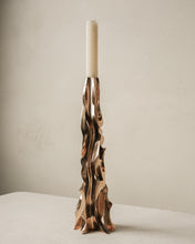 Load image into Gallery viewer, Apple Candlestick in Polished Bronze