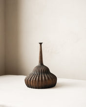 Load image into Gallery viewer, Grooved Walnut Vessel