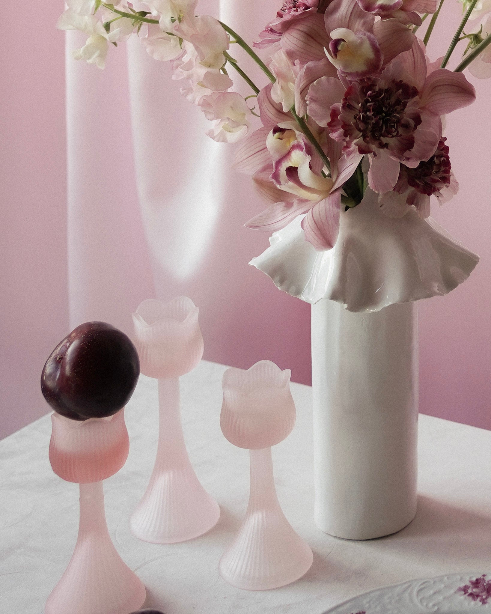 Barnacle Vase in White