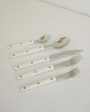 Load image into Gallery viewer, Bistro Cream Flatware Set