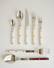 Load image into Gallery viewer, Bistro Cream Flatware Set