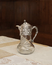 Load image into Gallery viewer, Etched Glass Claret Pitcher