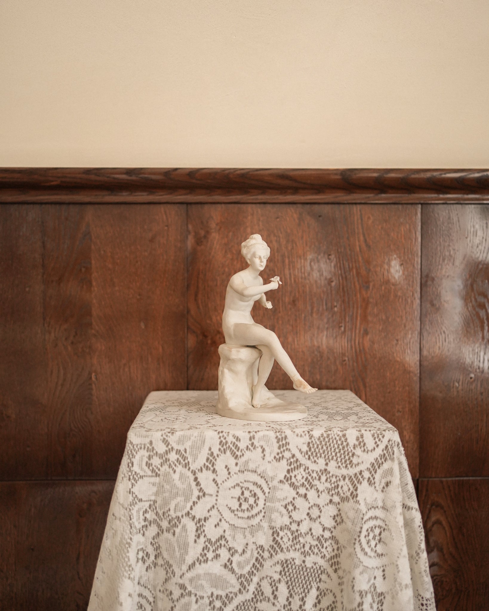 Porcelain Female Figurine
