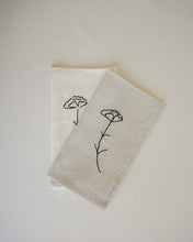 Load image into Gallery viewer, Carnation Embroidered Napkin