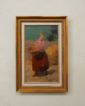 Load image into Gallery viewer, Woman with Basket Painting
