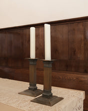 Load image into Gallery viewer, Arts and Crafts Candlesticks
