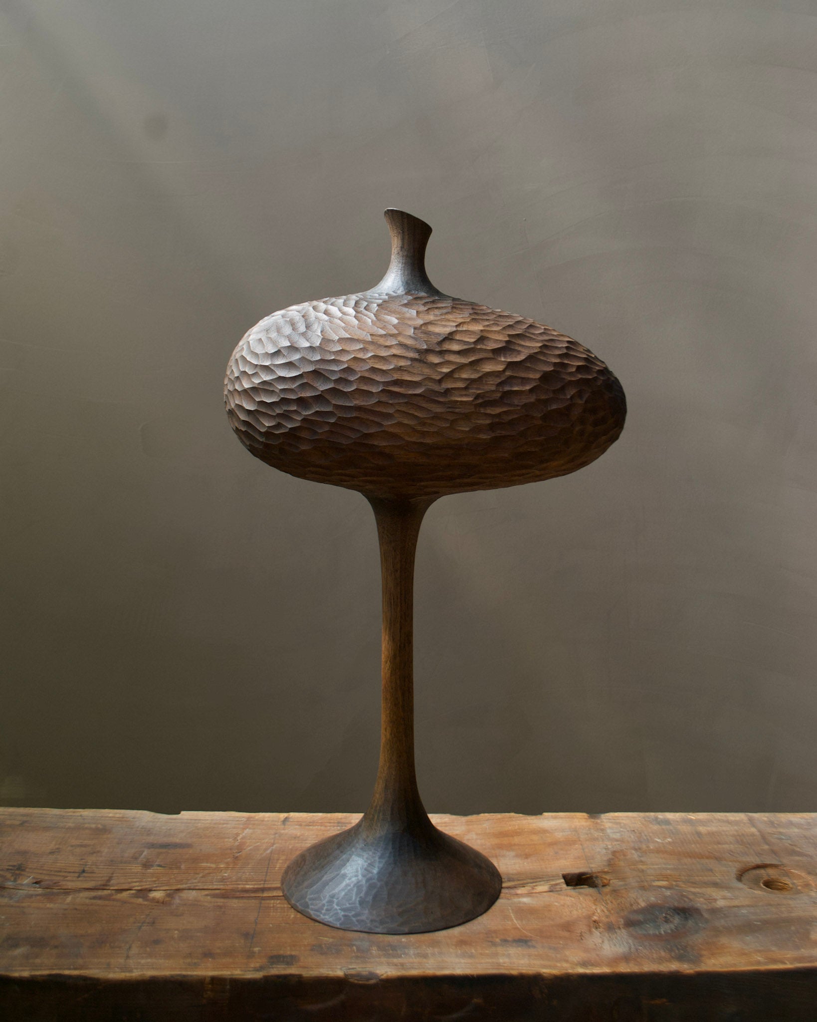 Long-Neck Textured Vessel
