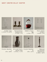 Load image into Gallery viewer, Hand-Painted Ceramic Candlestick Pair