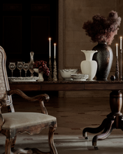 Load image into Gallery viewer, Ecru Pedestal Bowl