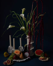 Load image into Gallery viewer, White Lichen Candlestick